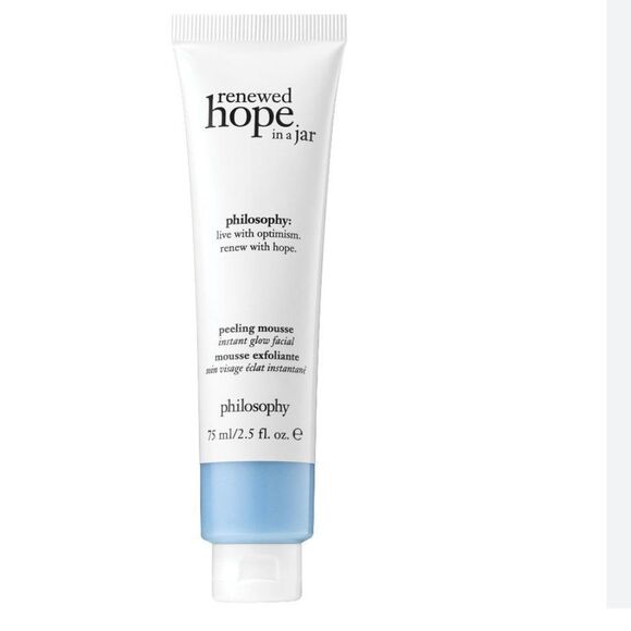 PHILOSOPHY RENEWED HOPE IN A JAR PEELING MOUSSE GLOW FACIAL EXFOLIANT 75ML 2.5OZ - Picture 1 of 5